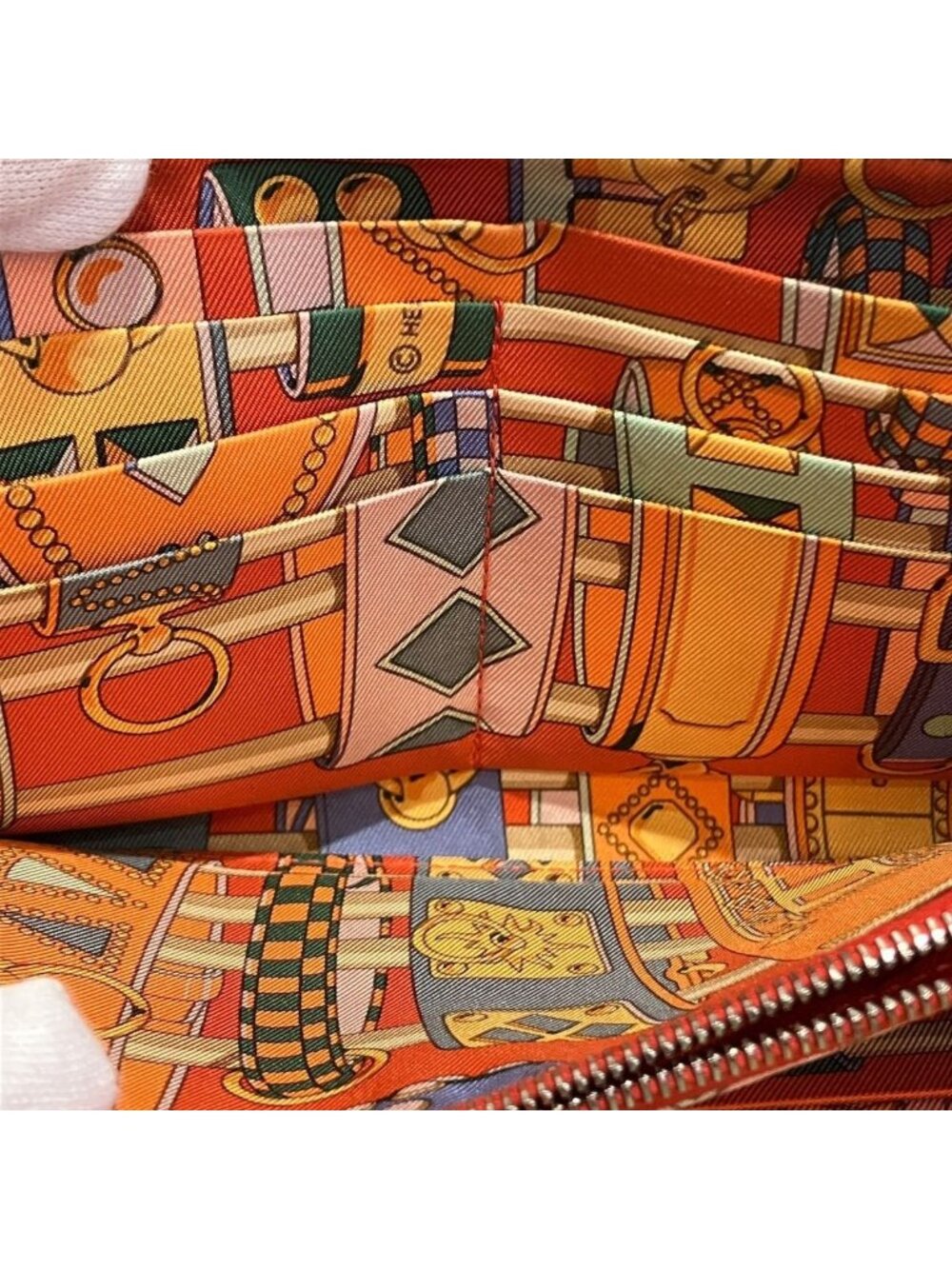 Hermes Azap Silk'in Wallet Veau Epsom - Picture 8 of 9